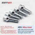 5/16/20piece Car Alloy Wheel Nuts Bolts Screw For Benz-audi-vw Golf 4/5/6/7 A4/a5/a6 Tt Thread Length 28/35/40/45/50mm M14 X 1.5