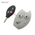 New Style Okeytech For Citroen C2 C3 C4 C5 C6 Picasso Berlingo 3 Button Car Key Remote Flip Folding Repair Cover Case Fob - Car