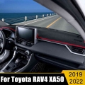 For Toyota Rav4 Rav 4 Xa50 2019 2020 2021 Car Dashboard Avoid Light Pad Instrument Platform Desk Cover Mats Carpets Accessories