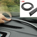 1.6M Auto Car Rubber Sound Seal Strip Car Dashboard Edges Sealing Strip Noise Insulation Interior Car Accessories Soundproof St|