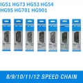 9/10/11/12 Speed Bike Chain HG53 HG54 HG95 HG601 701 M7100 Road MTB Bicycle Chain 116/126 Links Bike Chain 8v 9v 10v 11v 12v| |