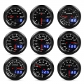 2" 52mm 7 Colors Led Dual Display Boost Gauge Water Temp Oil Temp Oil Pressure Voltmeter Air Fuel Ratio Egt Tachometer Car