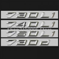 730d 735d 740d 745d 750d 760d 730i 735i 740i 745i 750i 760i 730Li 740Li 750Ld Car Trunk Letters Emblem Badge for BMW 7 series