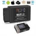 real V1.5 WiFi ELM327 Auto Scanner on iPhone Android PC Vehicle OBDII Problems Engine Diagnostic Scan Read Datas obd WiFi elm327