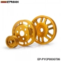 Light Weight Crank Pulley Power Steering For Toyota GT86 Subaru BRZ Scion FRS EP PYCP003GT|crank pulley|pulley crankpower steeri