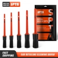 (bulk Sale)2-15sets Spta Sharpening Wire Car Detailing Brush Car Cleaning Detailing Set Dashboard Air Outlet Cleaning Brush - Sp