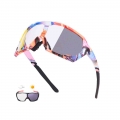 New Transparent Photochromic Uv400 Outdoor Cycling Glasses Sports Road Bicycle Sunglasses Men Women Mountain Bike Eyewear - Cycl