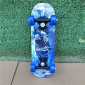 43cm Children Skateboard Maple Double Rock Skate Board Children's Patin Kids Skateboarding Cartoon Sticker Skates Kids Longb