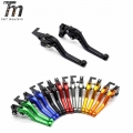 Short/Long Brake Clutch Levers For SUZUKI GSF 650/1200/1250 Bandit GSX650F GSX1250FA GSX1400 Motorcycle Adjustable CNC|Levers, R