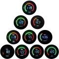 Dragon Gauge 2" 52mm Boost/water Temp/oil Temp/oil Pressure/tachometer/volt/air Fuel Ratio/egt/vacuum Gauge Meter Digital -