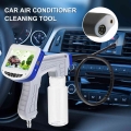 Visual Cleaning Gun for Car Air Conditioner Pipeline Inspection Camera 4.3 inch LCD Display Visual Cleaning Gun Pipe Endoscope|C