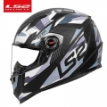 Ls2 Clown Full Face Motorcycle Helmet Ls2 Ff358 Motocross Racing Man Woman Casco Moto Casque Ece Approved - Helmets - Officemati