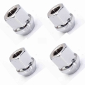 4pcs 19mm M12 x 1.5 Nuts Alloy Wheel for Ford for FIESTA for FOCUS KA for MONDEO for C MAX 1988 2014|Nuts & Bolts| - Offic