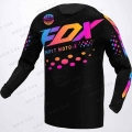 2022 Men's Downhill Jerseys HPIT FOX Mountain Bike MTB Shirts Offroad DH Motorcycle Jersey Motocross Sportwear Clothing FXR