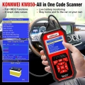 KONNWEI KW850 obd2 Scanner Multi languages Full OBD 2 Function Auto Diagnostic Tool kw 850 Better Than NX501 AD310|kess v2|progr