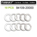 New 10PCS 20MM Car Oil Drain Plug Crush Washer For Honda Acura Auto Part 94109 20000 9410920000|Oil Pan Gaskets| - Officematic