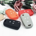 Keyyou Remote Silicone Key Cover Case For Chevrolet Cruze Aveo Sail Trax Malibu Captiva Car Key Rubber Cover - Car Key - Officem