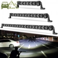 Super Slim 8" 14" 20" 26" 32 Inch Led Light Bar 4x4 Offroad For Truck ATV Lada Driving Barra 12V 24V 4WD Off