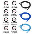 1 Meter Long Universal 3mm 4mm 6mm 8mm 10mm 12mm 14mm 16mm Auto Car Vacuum Silicone Hose Racing Line Pipe Tube Blue Black|Hoses