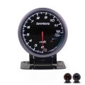 Dynoracing 60MM Black Face Car Exhaust Gas Temperature Gauge 200 1200C EGT Gauge With White& Amber Lighting Car meter| | -