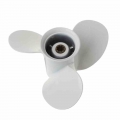 Boat Outboard Propeller 9 1/4 x 10 Aluminum Alloy For Yamaha 9.9 15HP White 3 Blades 8 Spline Tooth|Personal Watercraft Parts &a