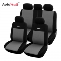 Car Seat Covers Polyester 3MM Composite Sponge Universal Fit Car Styling for lada Toyota seat cover car accessories