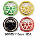 [90mm 100mm 110mm]85A Skate roller Speed Inline Skates Wheels Race Skating Wheels For Powerslide Marcus Speed Skating Patines|Sk