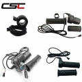 Electric Bike Thumb Throttle Half Twist Throttle with electric lock 36V 48V 60V 72V 130X Ebike Accessories Waterproof plug|Elec