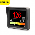 Nexpeak A203 Obd2 On-board Computer Car Digital Computer Trip Display Speed Fuel Consumption Temperature Gauge Obd2 Scanner - Co