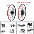 Mtb Ebike Kit 36v 48v 20-29 Inch 700c Electric Bike Conversion Kit 250-1500w Double-wall Alloy Rim Hub Motor - Electric Bicycle