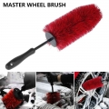 Lengthen Car Clean Accessories 45cm Car Interior Wash Brush Car Truck Motor Engine Grille Wheel Wash Brush Car Cleaning Tool|Spo