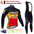 quick sted Winter Thermal Fleece Bicycle Long Sleeve Cycling Jersey Men Clothing Pro Team Outdoor Bike Clothing Ropa Ciclismo|Cy