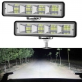 Led Bar Flood Light 18w Car Work Light Led Bar 4x4 24 Led Working Bar Offroad Suv Atv Tractor Trucks Excavator Led Combo Beam -