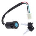 Universal 4 Wires 2 Ignition Start Switch Waterproof Door Lock Key Motorcycle Accessories for ATV Go Kart Scrambling Motorbike|M