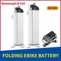 Ebike Lithium Battery Pack 48V 12.8Ah 36V 14.5Ah 17.5Ah For Samebike LO26 20LVXD30 Lectric Xp Electric Folding Bicycle Batteria|