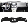 Black Auto Dash Mat Dashboard Cover Dashmat For Infiniti Fx35 Fx45 Fx50 2003 2004 2005 2006 2007 2008 Lhd - Interior Mouldings -