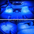 New Blue 2X12 LED Car Interior Footwell Floor Decor Atmosphere Light Neon Strips|Signal Lamp| - ebikpro.com