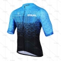 2021 New Male Cycling Jersey Shirts STRAVA Summer Pro Mountain Bike Bicycle Quick Dry Anti UV Short Sleeve Cycling Clothes|Cycli