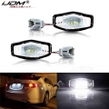 Ijdm Xenon White Oem-fit Led License Plate Light For Acura Mdx Rl Tl Tsx Ilx For Honda Civic Accord Odyssey License Plate Light