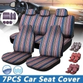 5 Seat Car Seat Covers Set Automobiles Seat Covers Cushion Protecter Mat Blanket Weave Universal Fit Most Cars Covers|Automobile