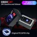 OBDIICAT HK24 More Function Than HK01 Fuel Save 15% OBD2 ECU Chip Tuning Box For 24V Truck Plug Drive Better Than Nitro ECO OBD2