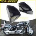 For Honda VT1100 Shadow ACE/Aero/Sabre (99 08) Motorcycle Chrome Side Battery Side Cover ABS Plastic Fairing Engine Cover|Motorc