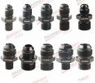 AN8 AN10 AN12 Male Flare To Metric Adapter Fitting Straight Aluminum Black|Fuel Supply & Treatment| - ebikpro.com