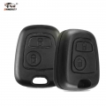 Dandkey 2 Button Without Blade Remote Car Key Case Shell Fob For Citroen C1 C2 C3 Pluriel C4 C5 C8 Xsara Picasso Cover - Car Key