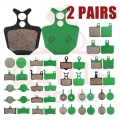 2 Pairs (4pcs) Ceramic Mtb Bicycle Disc Brake Pads For Shimano Sram Avid Hayes Magura Formula Hope Cycling Parts Bike Accessory