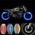 18 Inch Wheel Reflective Stickers Motorcycle Rim Sticker Tire Reflective Stripe Moto Motorbike Stickers Car Styling Modified|Dec