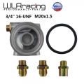 WLR OIL COOLER FILTER SANDWICH PLATE THERMOSTAT ADAPTOR 3/4" 16 UNF With AN10 fitting Oil Sandwich Adapter WLR6743|sandwi