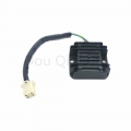 Motorcycle Black 4 Wires 4 Pins Voltage Regulator Rectifier Fits For Gy6 50CC 125CC 150C 250CC Scooter Moped ATV|Motorbike Ingit