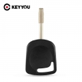 KEYYOU Transponder Uncut Blank Blade Car Key Shell For Ford Focus Mondeo KA Jaguar XJ8 Transit Connect No Chip Replacement|Car K