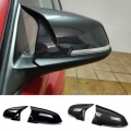 For Bmw 1 2 3 4 X Series Rear View Side Mirror Cover F20 F21 F22 F23 F30 F32 F36 X1 E84 F87 M2 Carbon Fiber Pattern Accessories